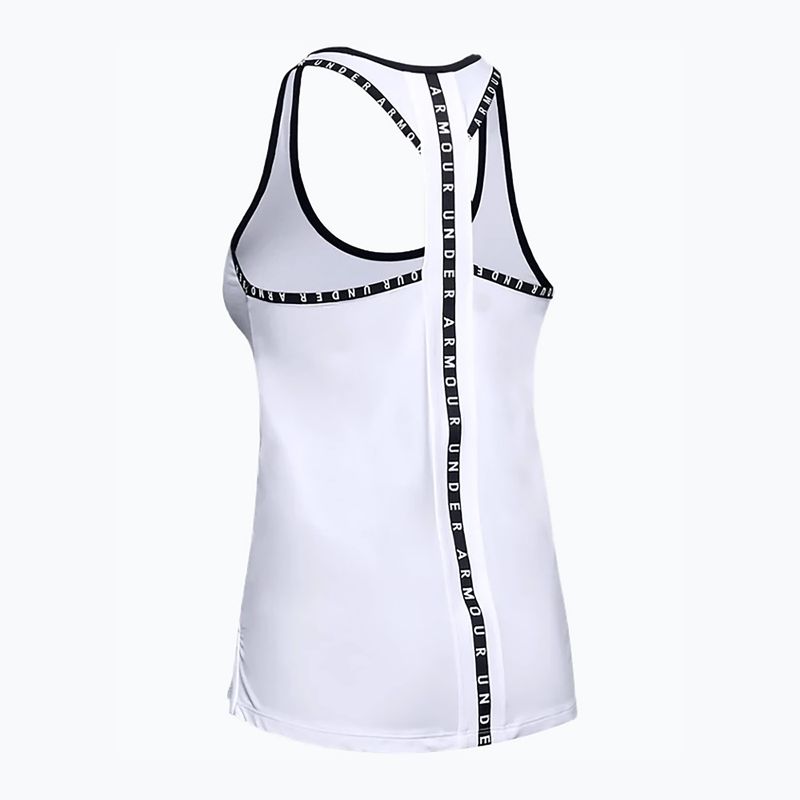 Under Armour Knockout Tank дамска тренировъчна тениска бяла 1351596 6