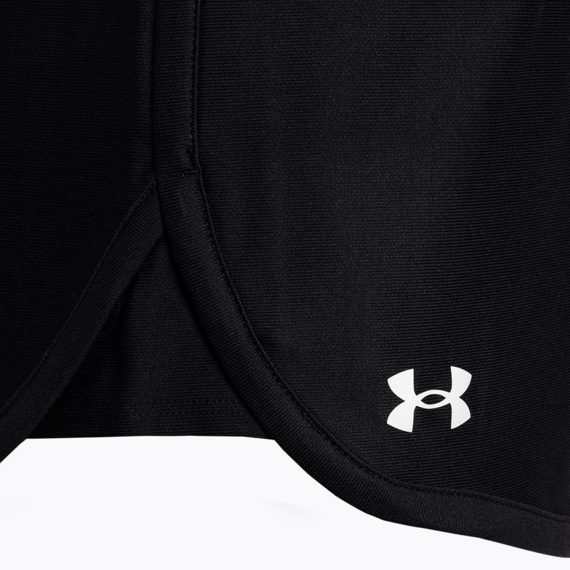Under Armour Play Up 5 In дамски шорти за тренировка черно/черно/бяло 7