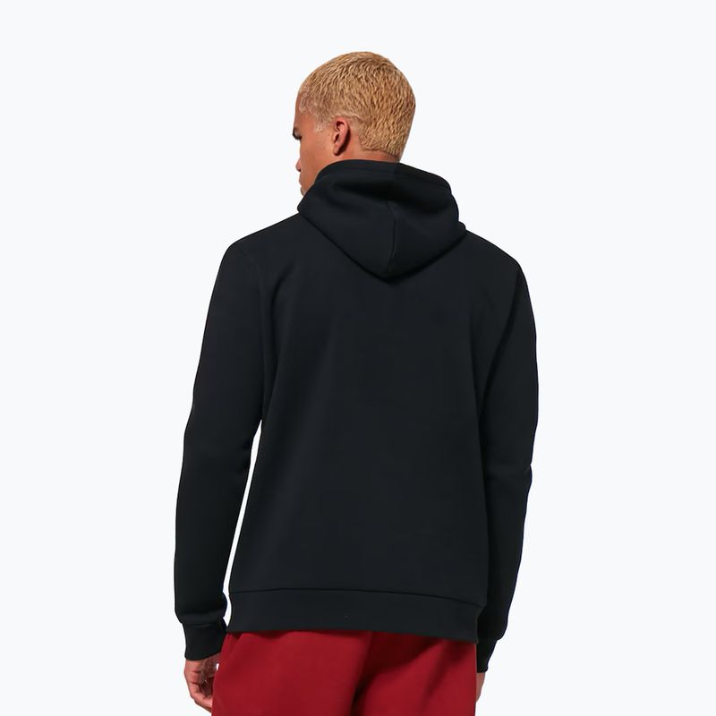 Мъжки потник Oakley Bark 2.0 Hoodie FZ black/white 3