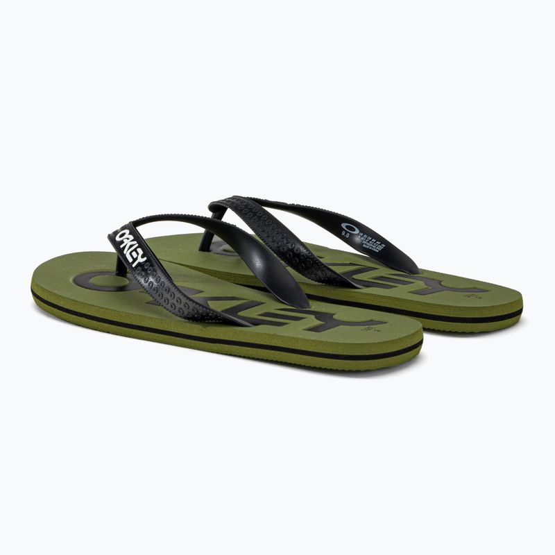 Мъжки джапанки Oakley College Flip Flop green FOF10025586L 3