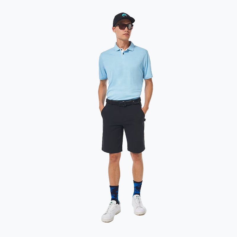 Мъжка поло тениска Oakley Aero Hydrolix blue FOA403083 5