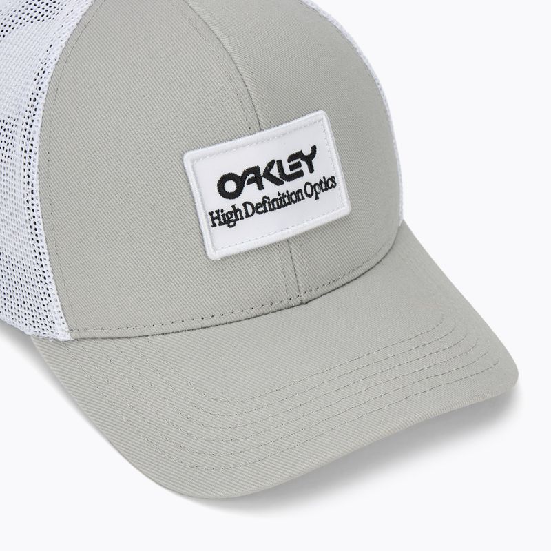 Мъжки Oakley Oakley B1B Hdo Patch Trucker каменна сива бейзболна шапка 3