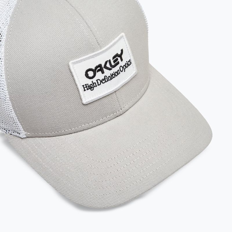 Мъжки Oakley Oakley B1B Hdo Patch Trucker каменна сива бейзболна шапка 3