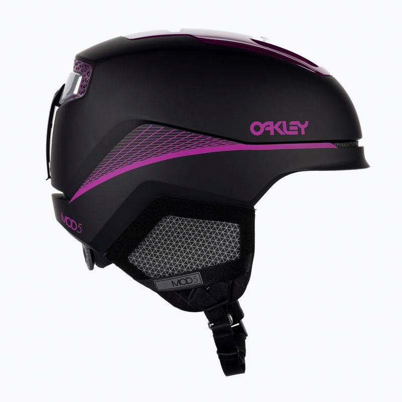 Ски каска Oakley Mod5 черна/ултра лилава 4