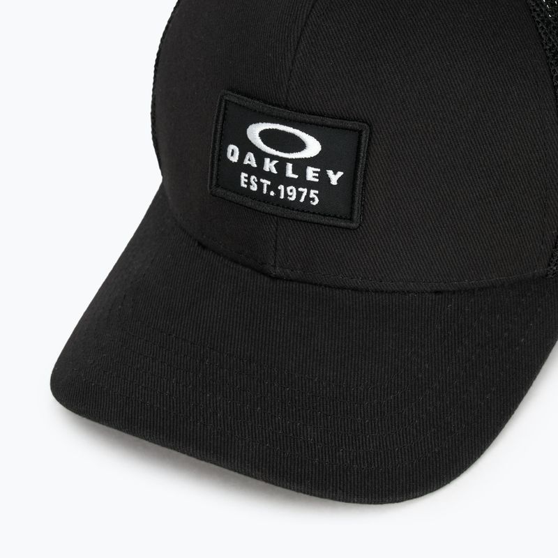 Мъжка бейзболна шапка Oakley Patch Trucker blackout 3