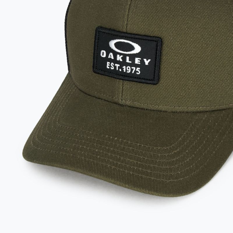 Мъжки Oakley Patch Trucker нова тъмна четка бейзболна шапка 3
