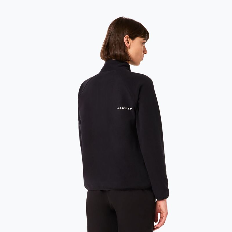 Дамски поларен суитшърт Oakley Maple Ridge 1/2 Zip Fleece blackout 4
