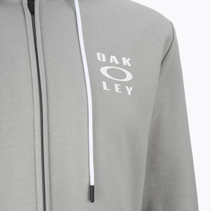 Мъжки потник Oakley FZ Hoodie stone gray 3