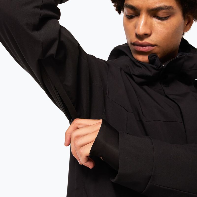 Мъжко яке за сноуборд Oakley TNP TBT Insulated black/white logo 8