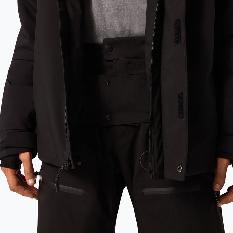 Мъжко яке за сноуборд Oakley TNP TBT Insulated black/white logo 9