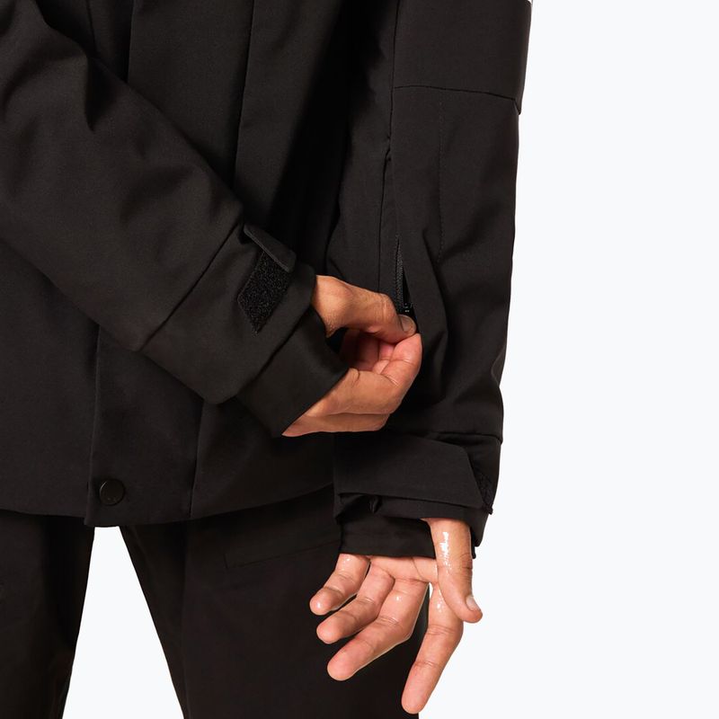 Мъжко яке за сноуборд Oakley TNP TBT Insulated black/white logo 11