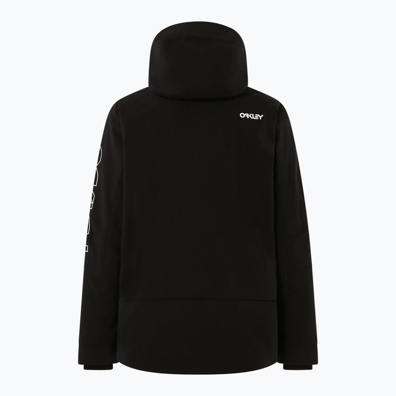 Мъжко яке за сноуборд Oakley TNP TBT Insulated black/white logo 16
