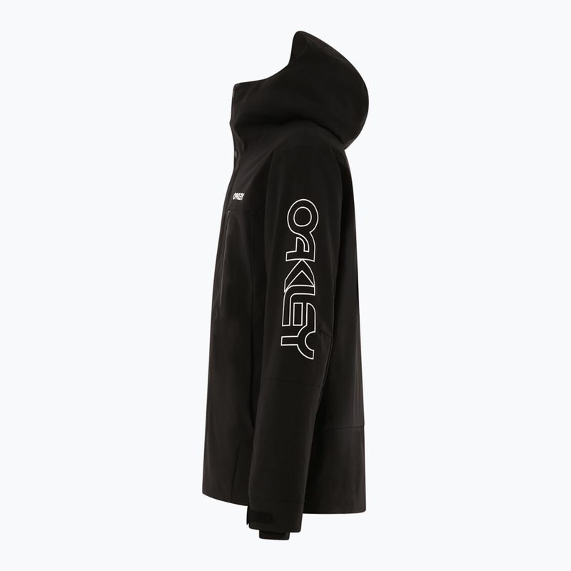 Мъжко сноубордно яке Oakley TNP TBT Insulated black/white logo 17