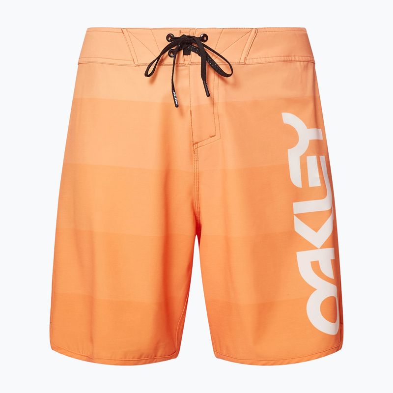 Мъжки къси панталони за плуване Oakley Retro Mark 19", оранжеви FOA40430473K 4