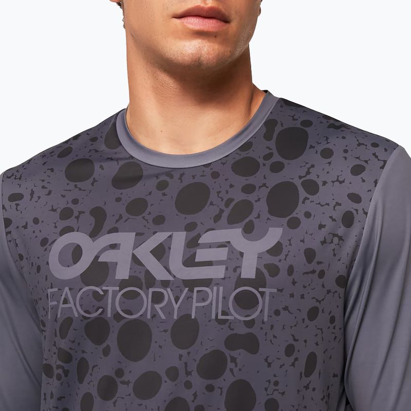 Oakley Maven Rc SS мъжко колоездачно трико сиво FOA404400 6