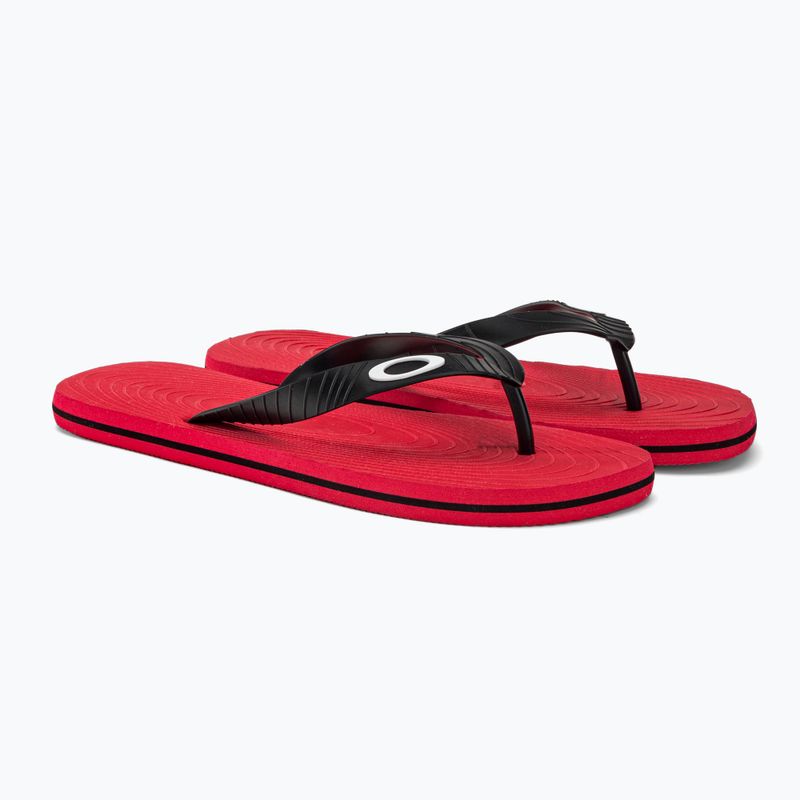 Мъжки джапанки Oakley Catalina Flip Flop червени FOF100423465 4