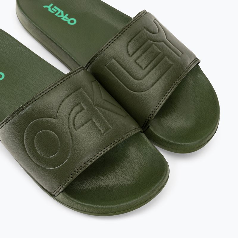 Мъжки джапанки Oakley College Flip Flop green/black FOF10042486L 7
