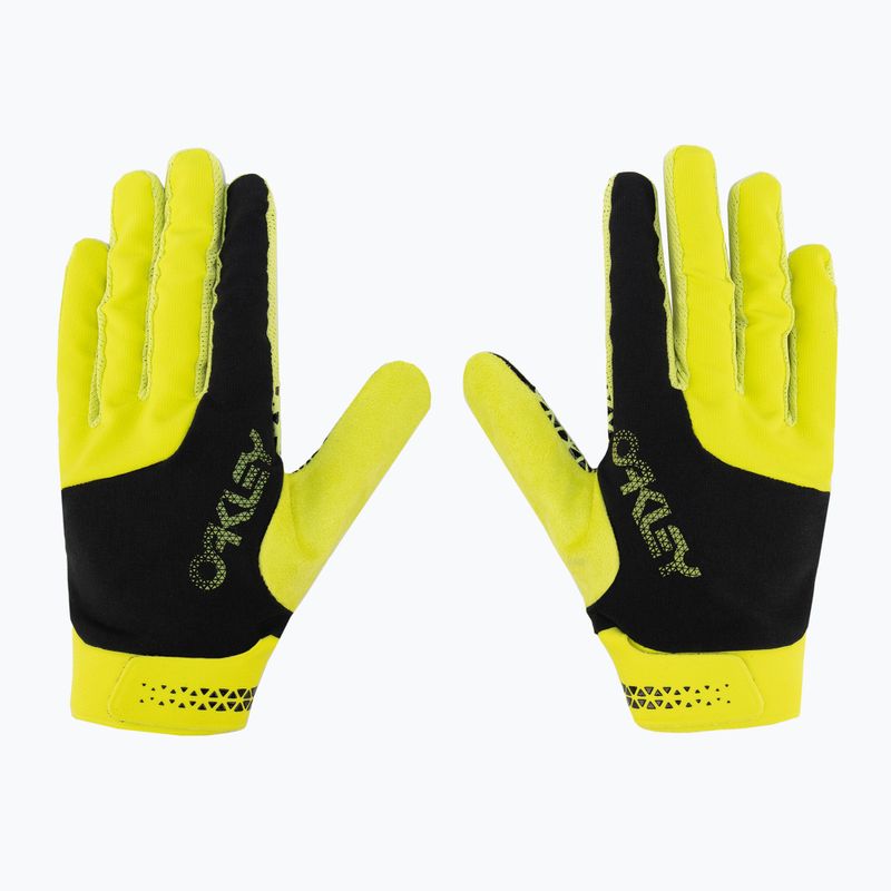 Oakley Off Camber Ръкавици за колоездене Mtb жълто и черно FOS900875 3