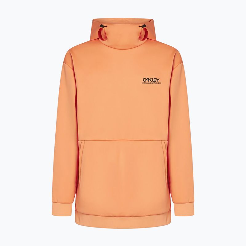 Мъжка тениска с качулка Oakley Park RC Softshell Hoodie soft orange 5
