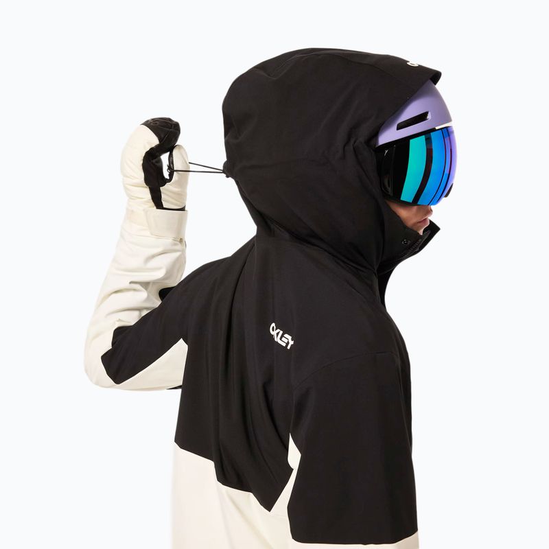 Дамско яке за сноуборд Oakley WMNS TNP TBT Isulated Anorak arctic white/blackout 5