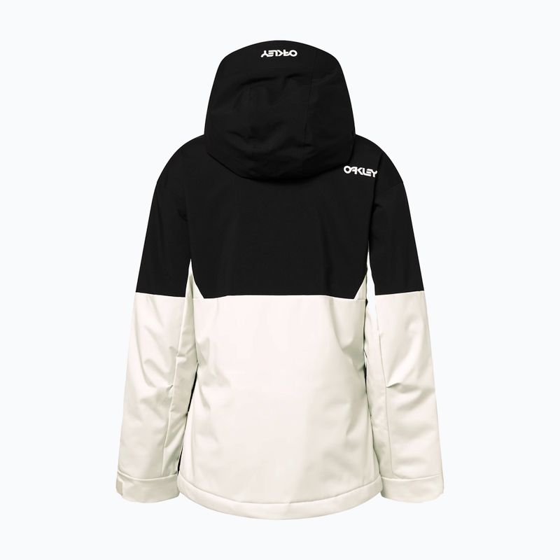 Дамско яке за сноуборд Oakley WMNS TNP TBT Isulated Anorak arctic white/blackout 12