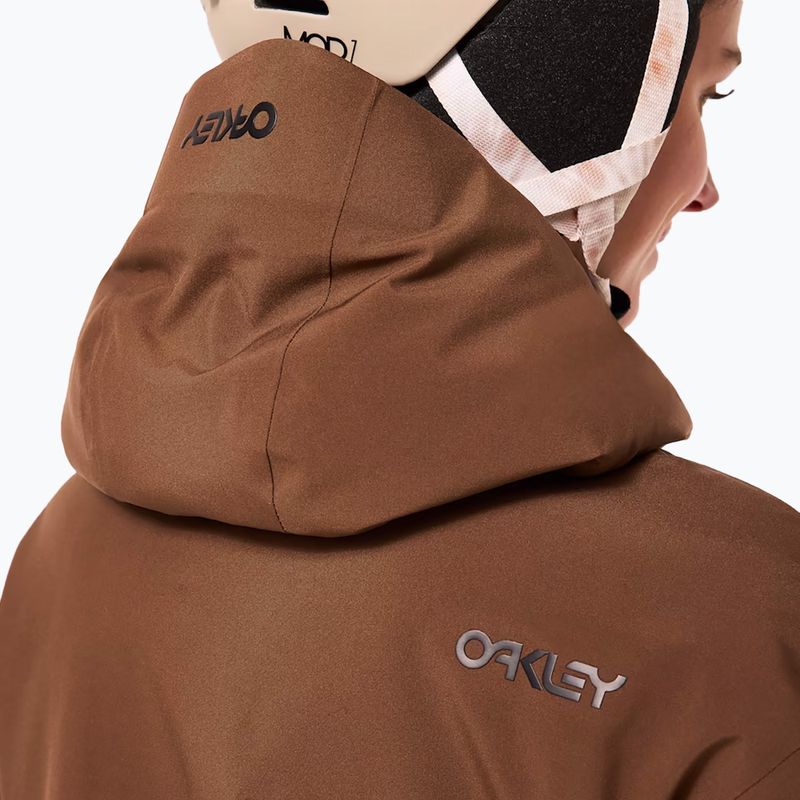 Дамско яке за сноуборд Oakley WMNS TNP TBT Isulated Anorak hummus/carafe 10