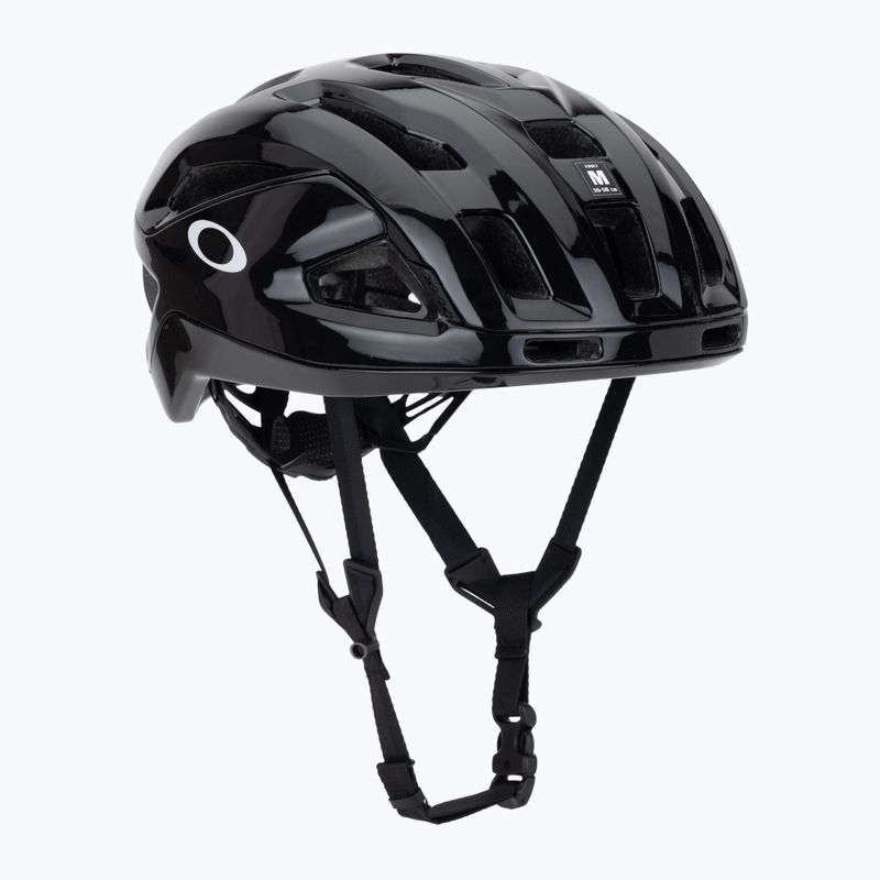 Каска за велосипед Oakley Aro3 Endurance EU полирана черна
