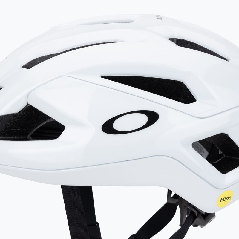 Каска за велосипед Oakley Aro3 Endurance EU полирана бяла 7