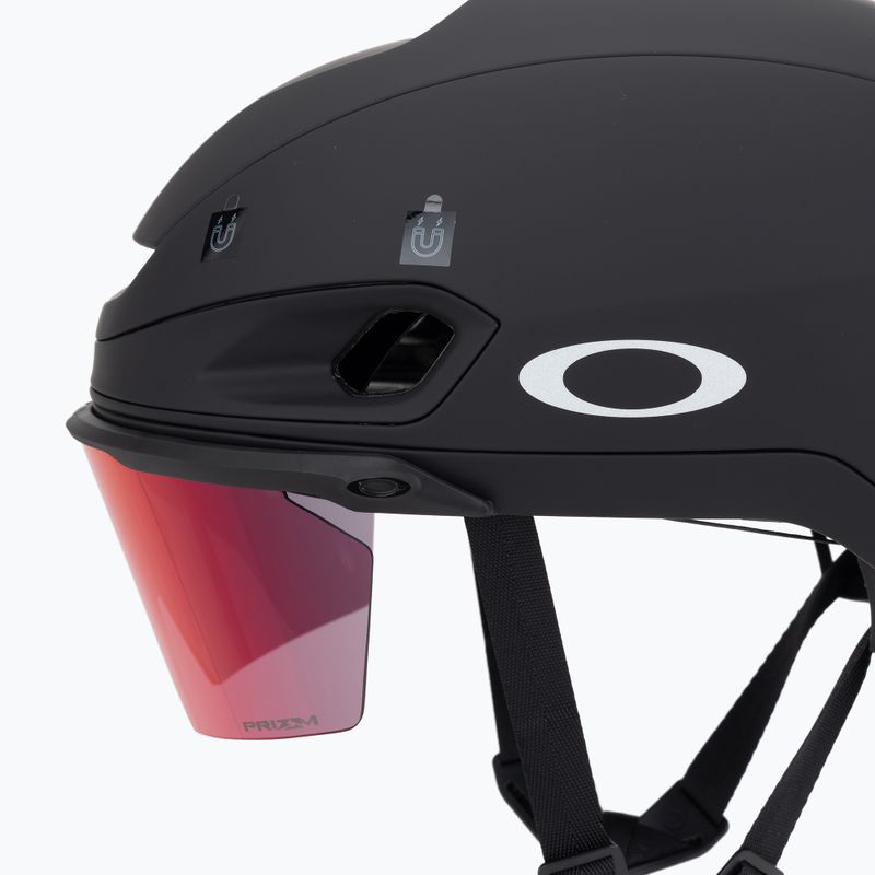 Каска за шосеен велосипед Oakley Aro7 Road matte black/prizm 7