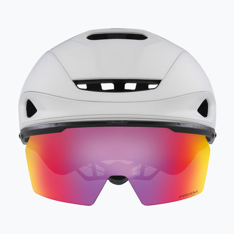 Каска за шосеен велосипед Oakley Aro7 Road матово бяло/призма 2