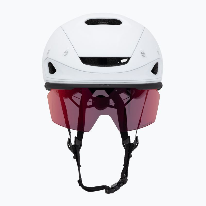 Каска за шосеен велосипед Oakley Aro7 Road матово бяло/призма 2