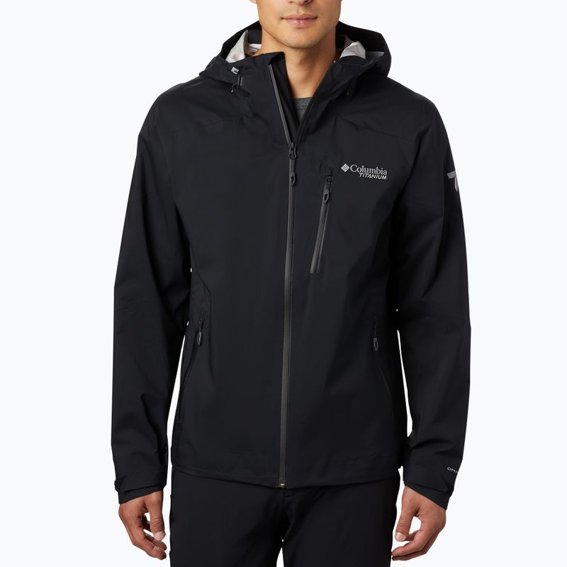 Columbia мъжко софтшел яке Titan Pass 2.5L Shell 010 black 1888941