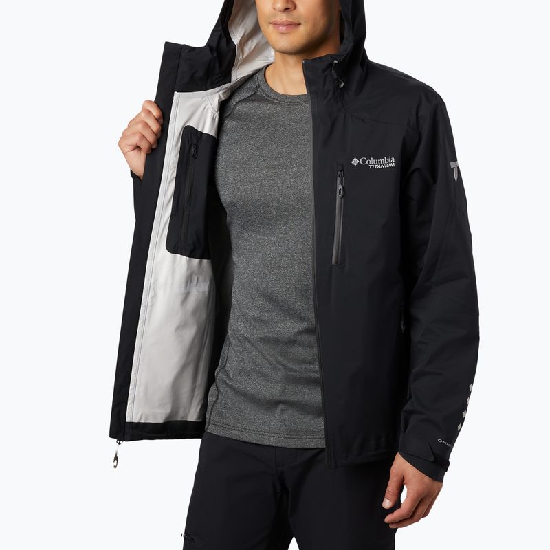 Columbia мъжко софтшел яке Titan Pass 2.5L Shell 010 black 1888941 4