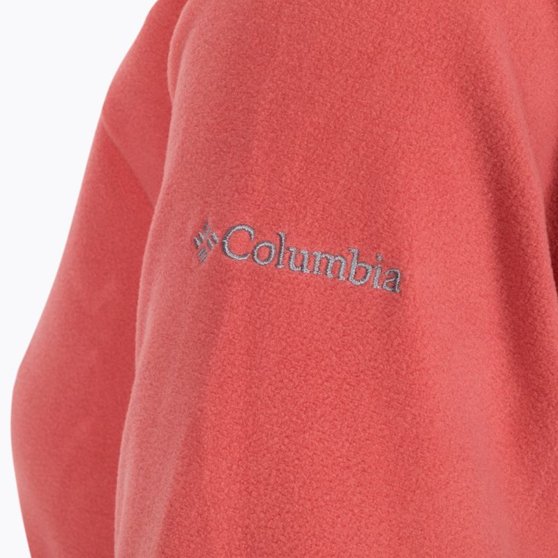 Дамски поларен суитшърт Columbia Glacial IV dark coral 1802201 10