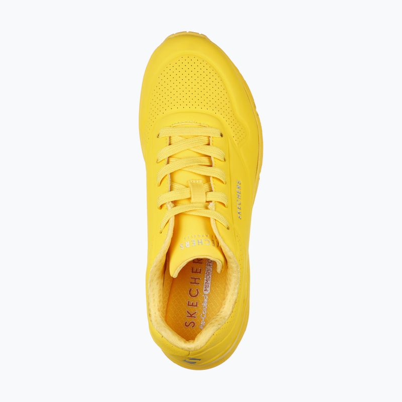 SKECHERS дамски обувки Uno Stand On Air yellow 4