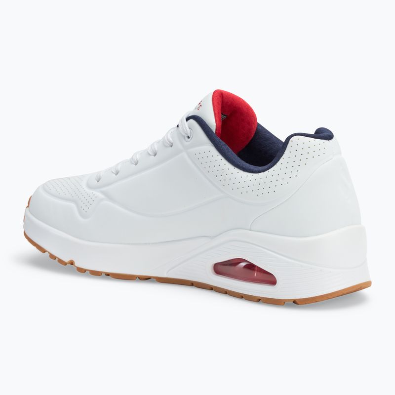 Мъжки обувки SKECHERS Uno Stand On Air white/navy/red 3