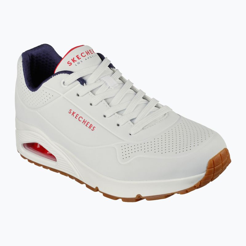 Мъжки обувки SKECHERS Uno Stand On Air white/navy/red 8