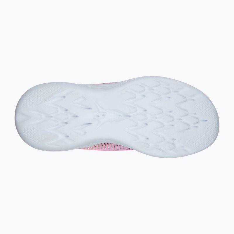 Детски обувки за обучение SKECHERS Go Run 600 Shimmer Speeder светло розово/мулти 14