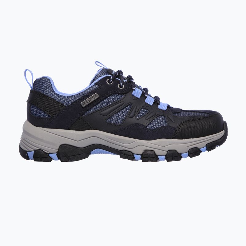 Дамски ботуши за трекинг SKECHERS Selmen West Highland navy/gray 8