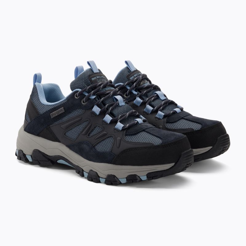 Дамски ботуши за трекинг SKECHERS Selmen West Highland navy/gray 4