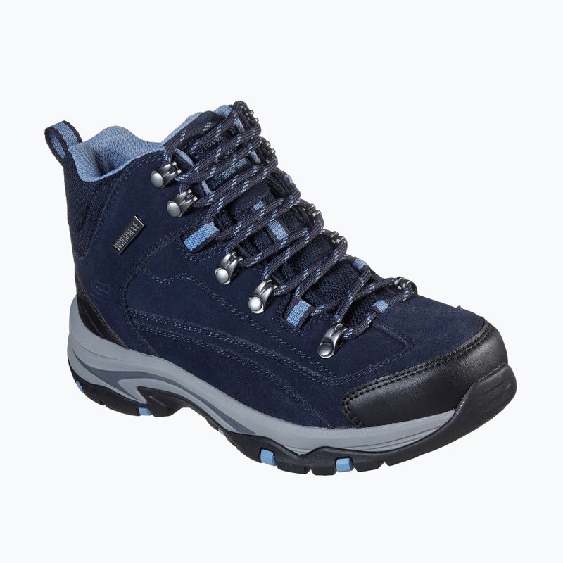 Дамски ботуши за трекинг SKECHERS Trego Alpine Trail navy/gray 7