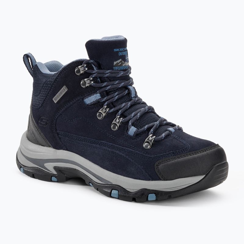 Дамски ботуши за трекинг SKECHERS Trego Alpine Trail navy/gray