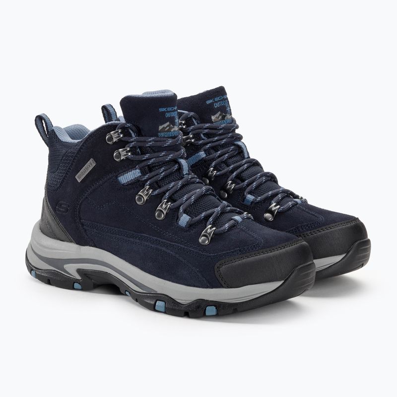 Дамски ботуши за трекинг SKECHERS Trego Alpine Trail navy/gray 4