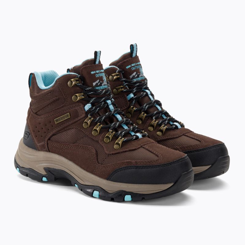 Дамски ботуши за трекинг SKECHERS Trego Base Camp chocolate 4