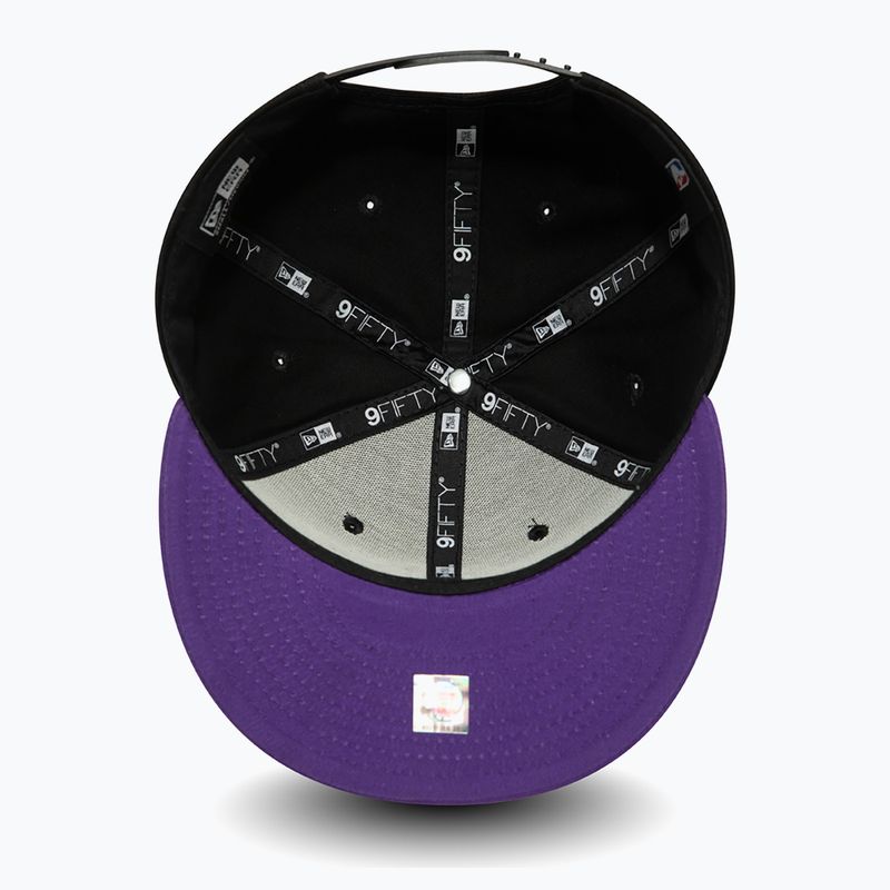New Era NBA 9FiftyLos Angeles Lakers бейзболна шапка черна 3