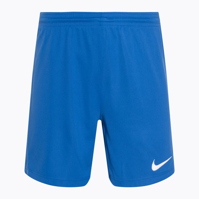 Дамски футболни шорти Nike Dri-FIT Park III Knit royal blue/white