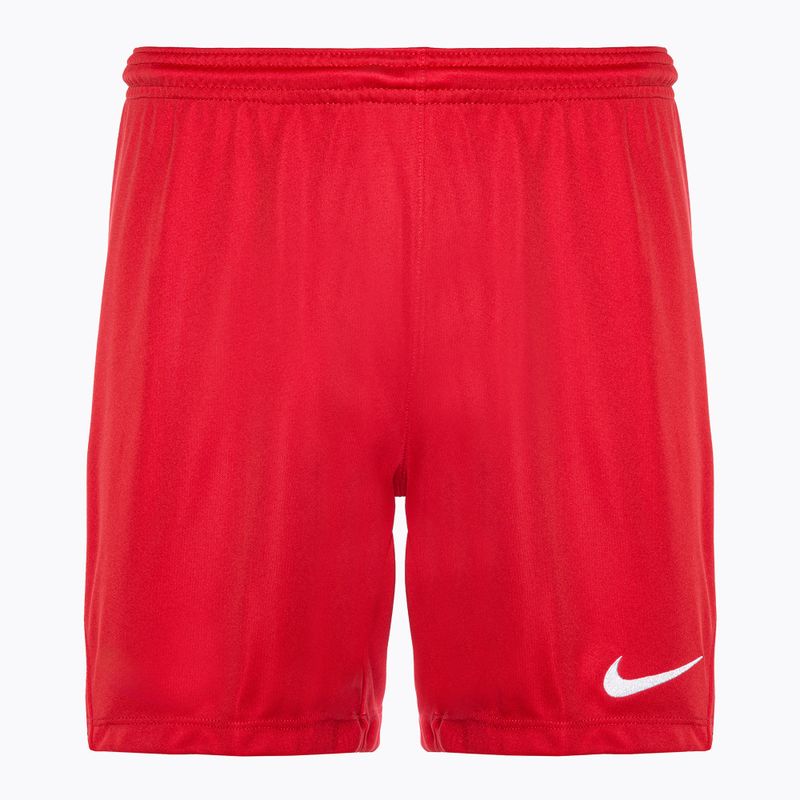 Дамски футболни шорти Nike Dri-FIT Park III Knit university red/white