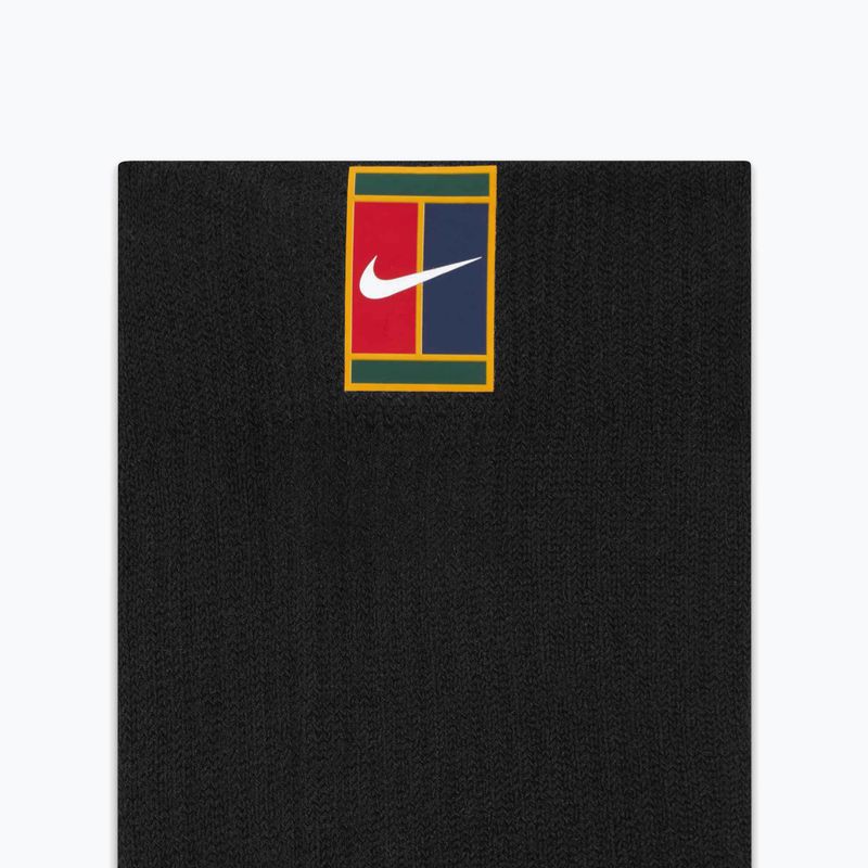 Чорапи Nike Court Multiplier Max 2 чифта black/black 4