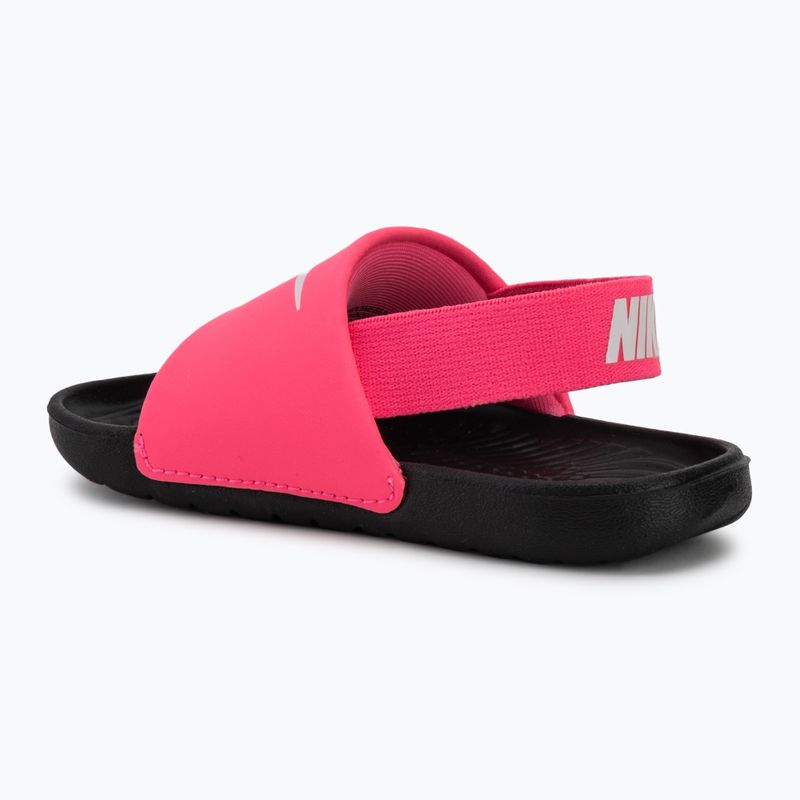Детски чехли Nike Kawa digital pink/black/white 3