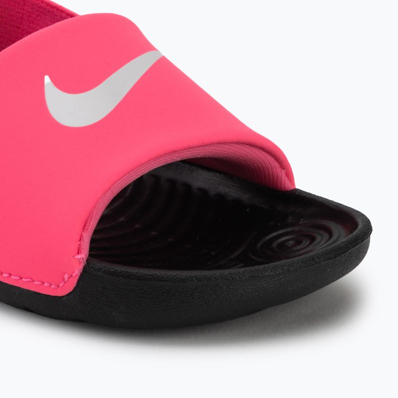 Детски чехли Nike Kawa digital pink/black/white 7